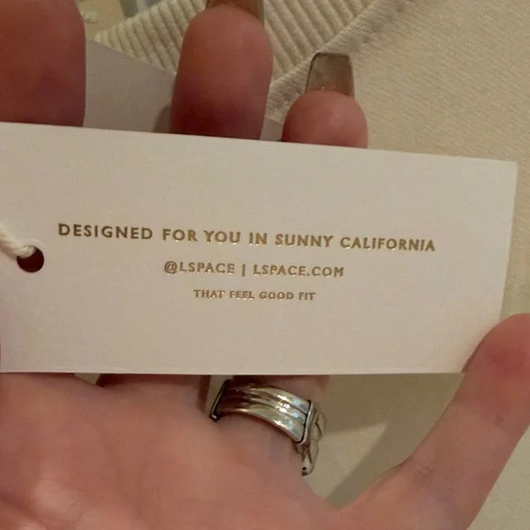 Anthropologie L*Space Cream Drew Dress - Picture 10 of 11